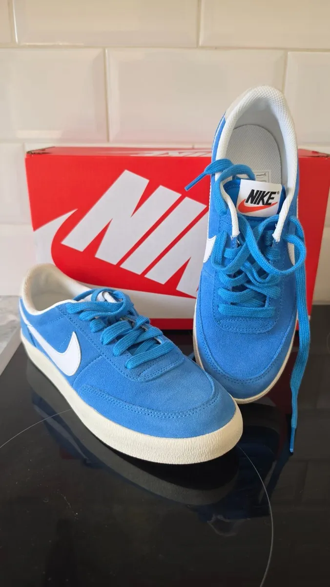 Nike Blue Suede Trainers Size 5Brand New With Box - Image 3