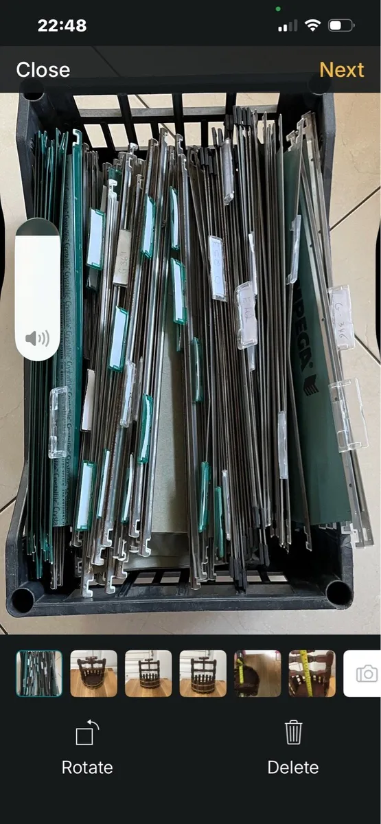 Office Crystal Files for Standard Filing Cabinet - Image 2