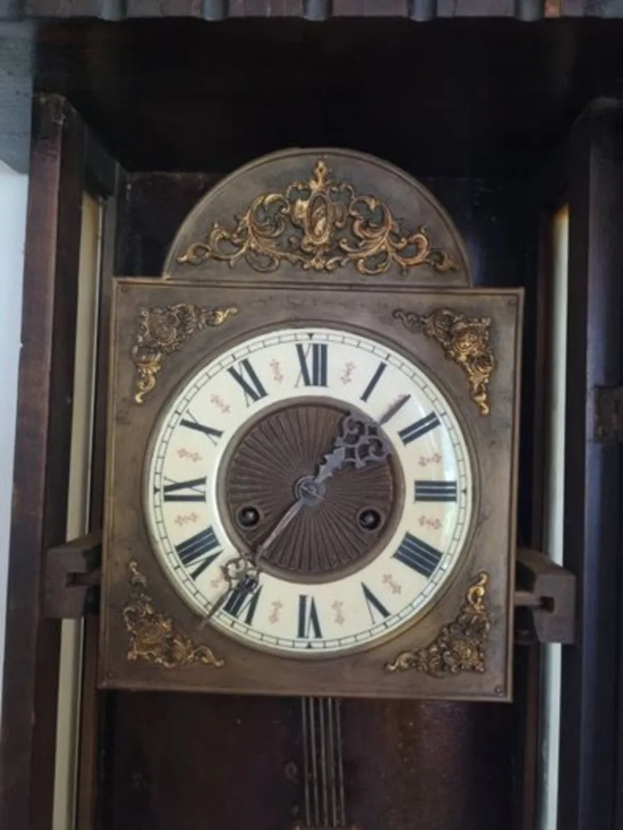 German wall clock Gustav Becker - Image 4