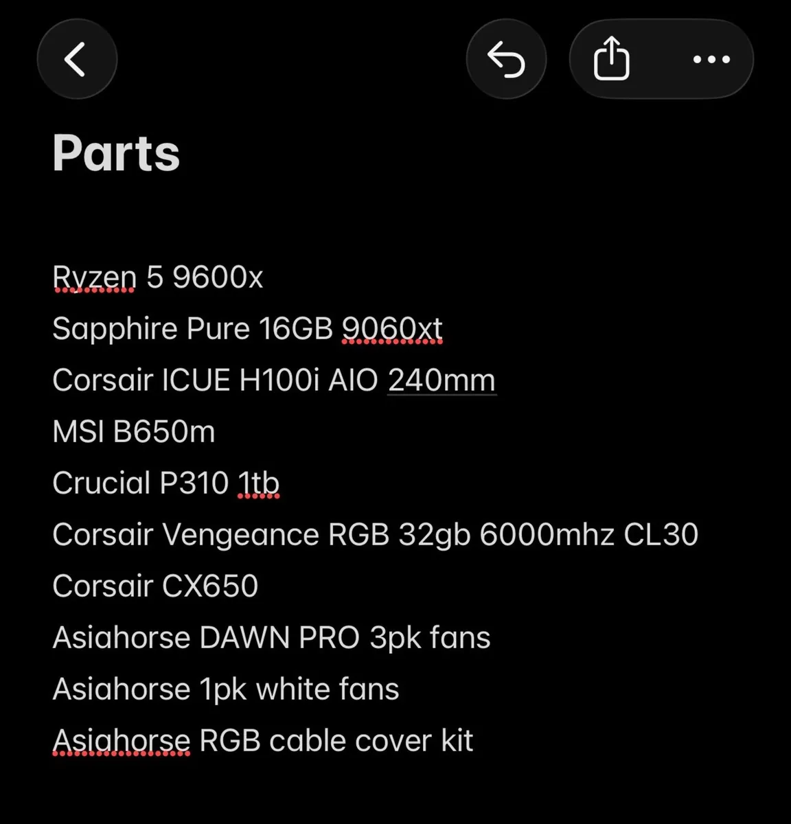 High-End White Gaming PC (9600x, 9060xt, 32GB DDR5 - Image 3