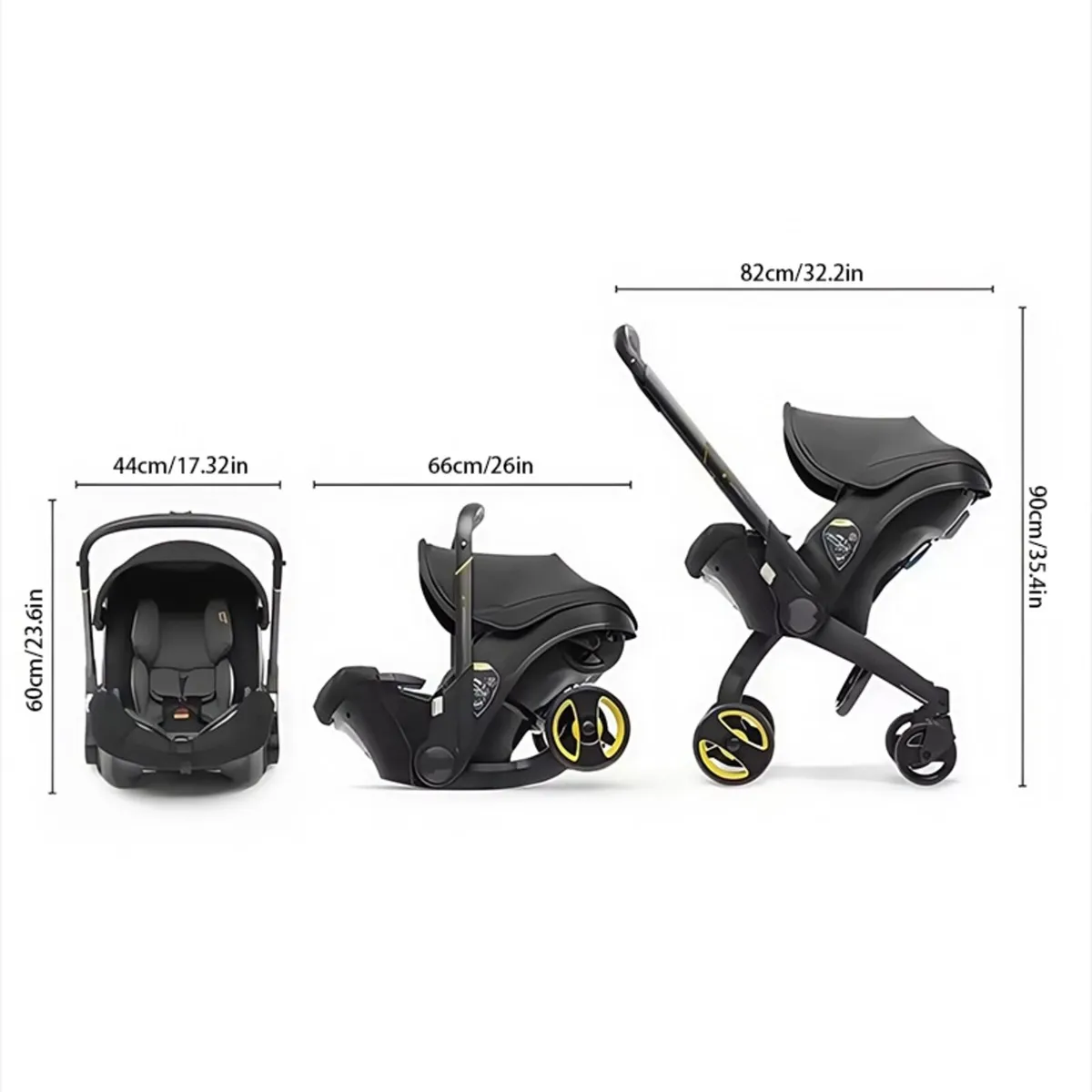baby stoller 4 in 1 - Image 3