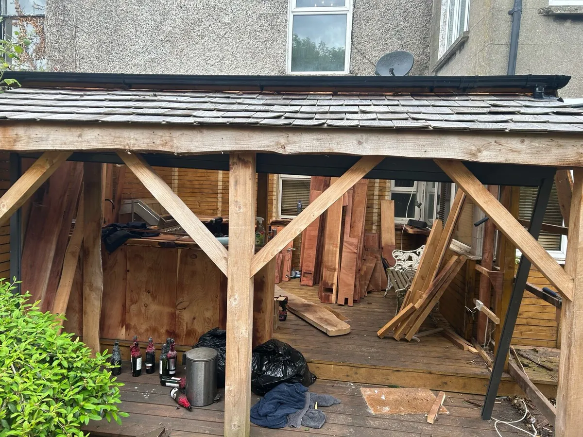 Douglas fir wood shingles 50x20x10mm - Image 3