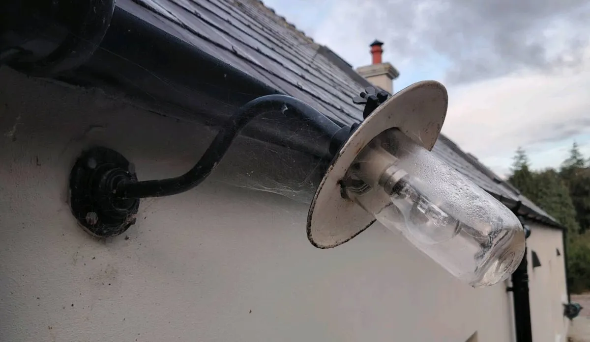 Vintage Cast Iron Light - Image 2