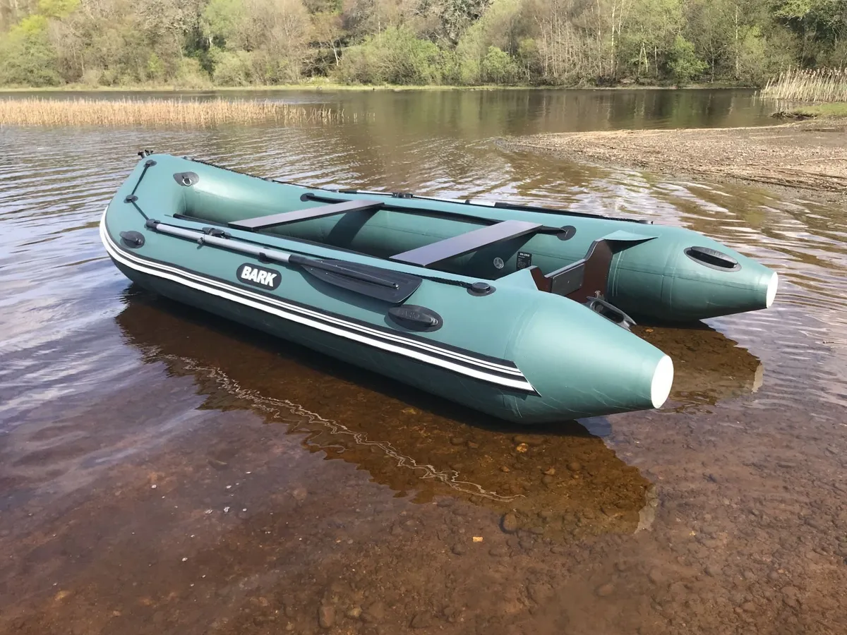 3.90 m new PVC inflatable boat BARK BN-390SD - Image 3