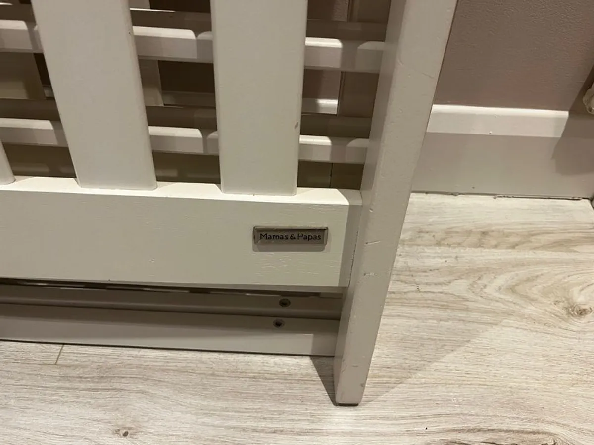 Mamas and Papas Cot, Tutti Bambini Cot Mattress - Image 2