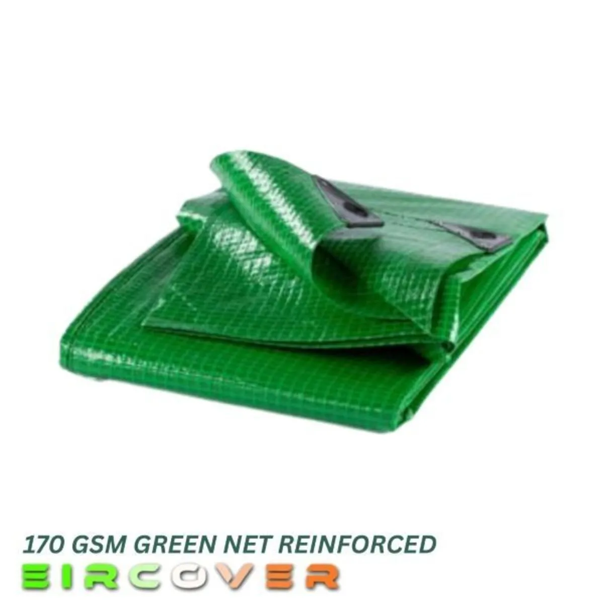 Medium Weight Tarpaulin 4m x 10m (13'-33') 170 gsm - Image 4