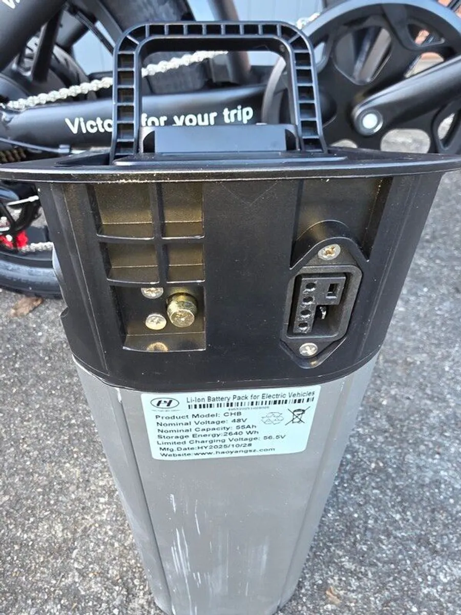 VICTRIP T6 Electric Bike  54Ah Battery  Long Range  Brand New - Image 3