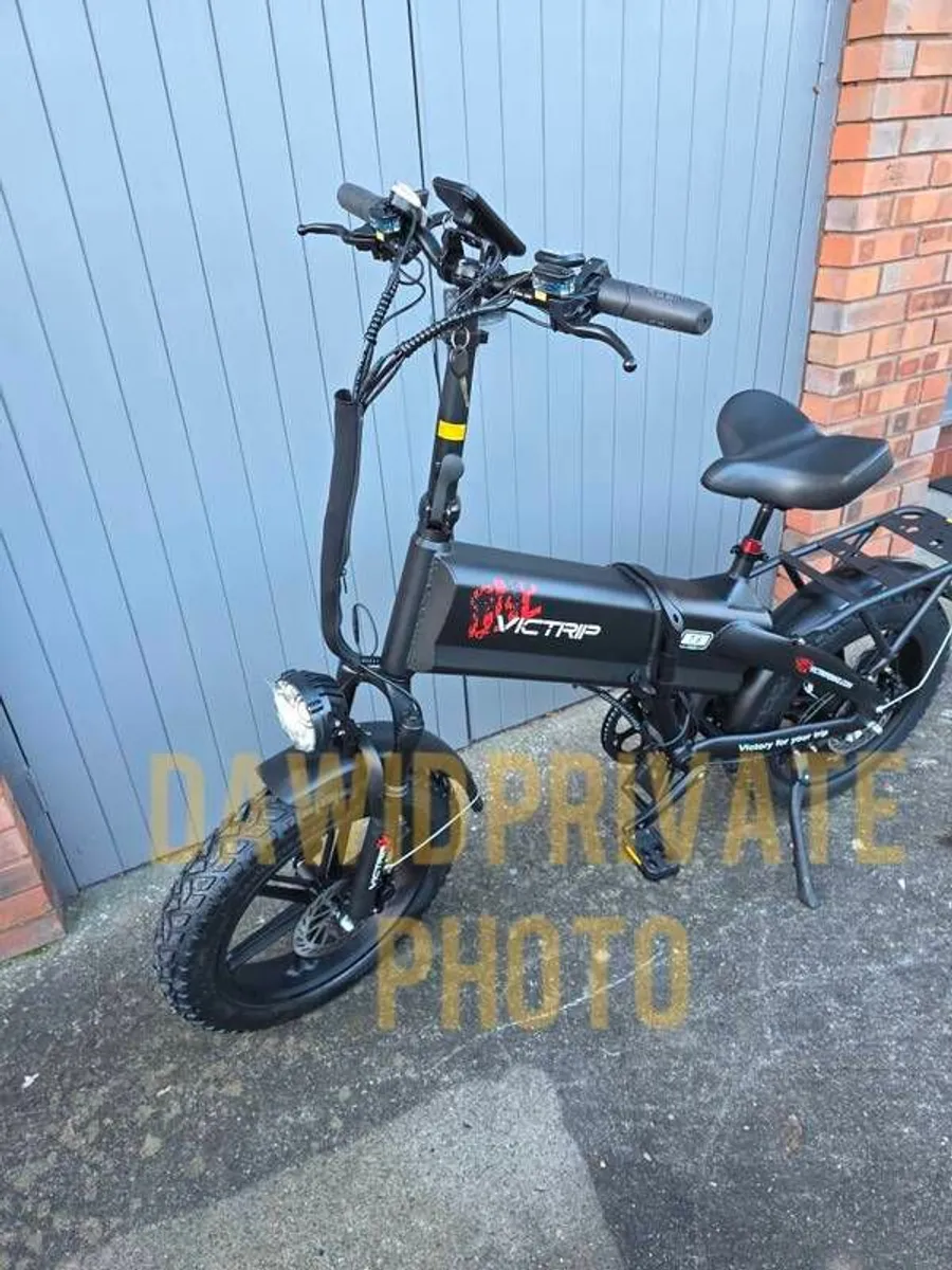 VICTRIP T6 Electric Bike  54Ah Battery  Long Range  Brand New - Image 1