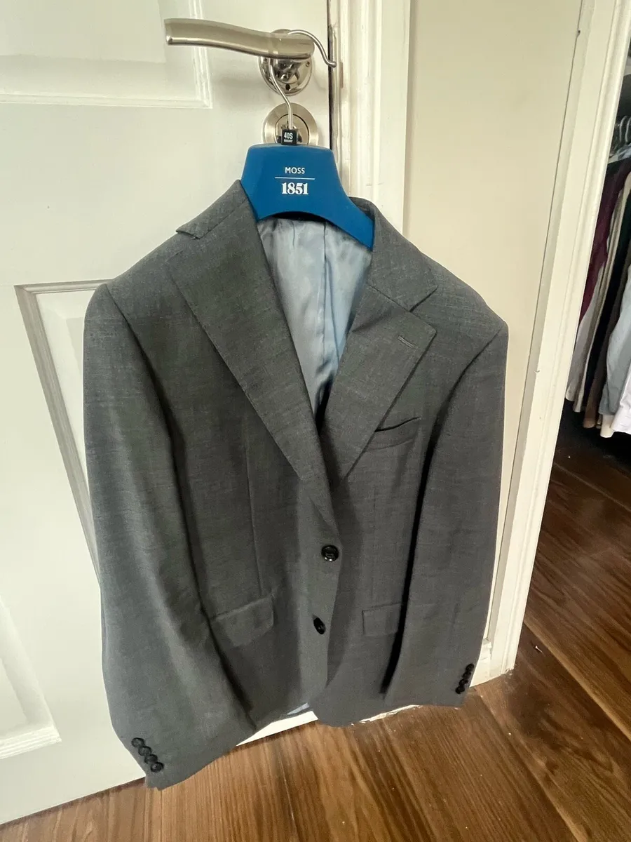 Moss Bros Grey Suit - Image 1