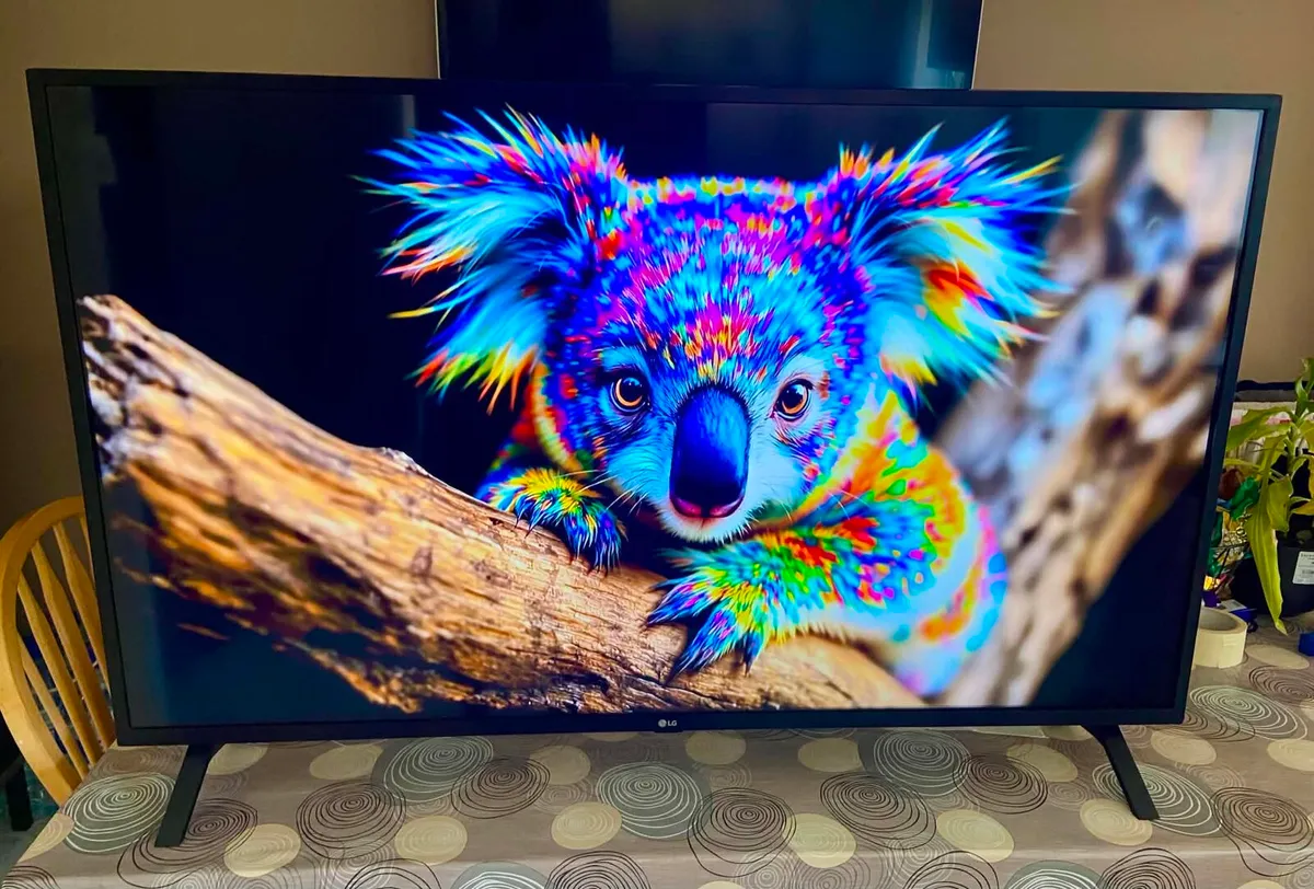 LG 50" 4K HDR Smart TV & box included - Image 3