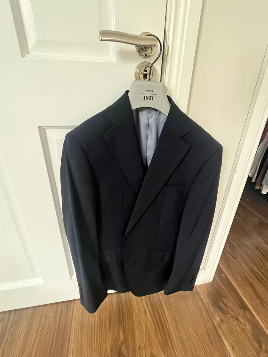 Moss Bros - Navy suit - Image 1