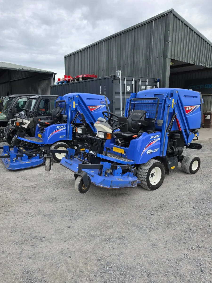 Iseki SF237 mower 2022 only 1125rs - Image 1