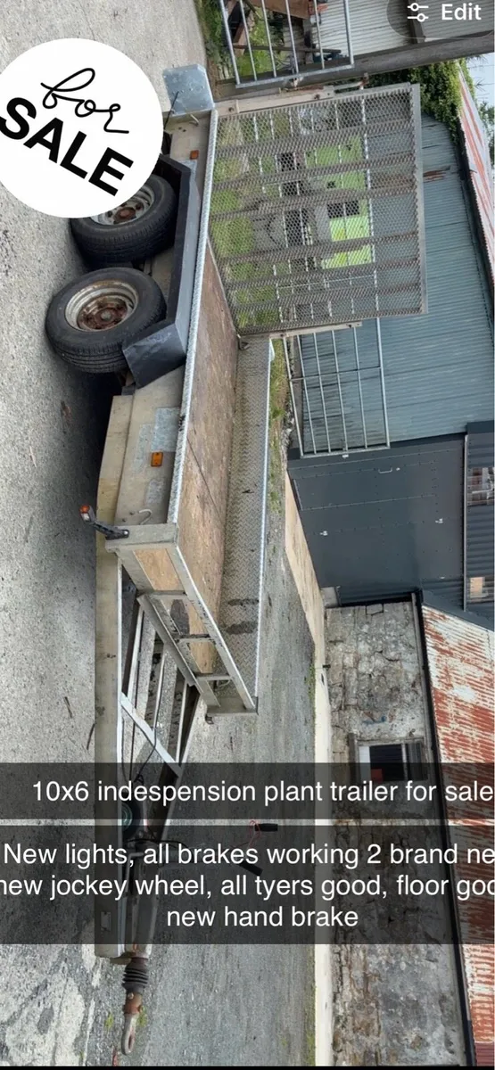 Indespension Plant trailer - Image 1
