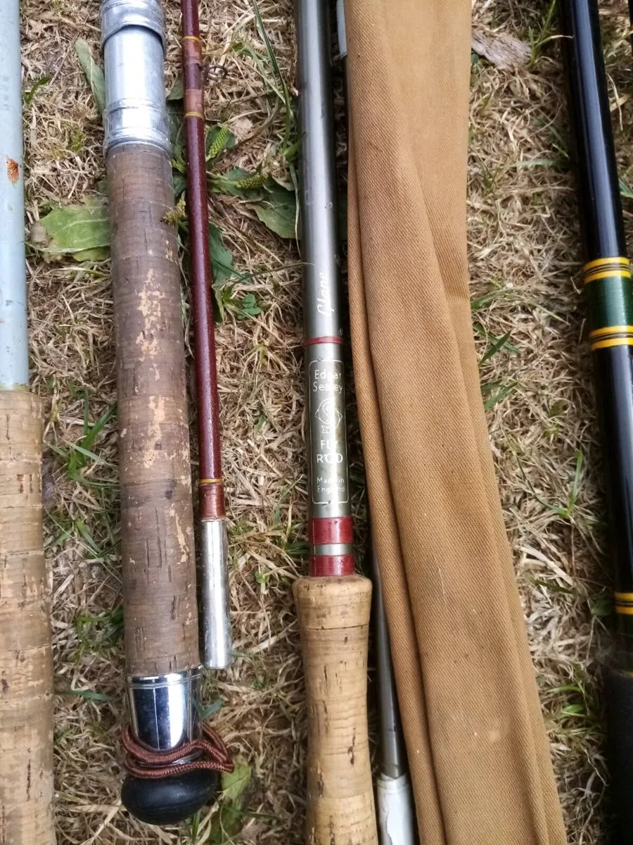Vintage and modern fishing tackle - Image 1