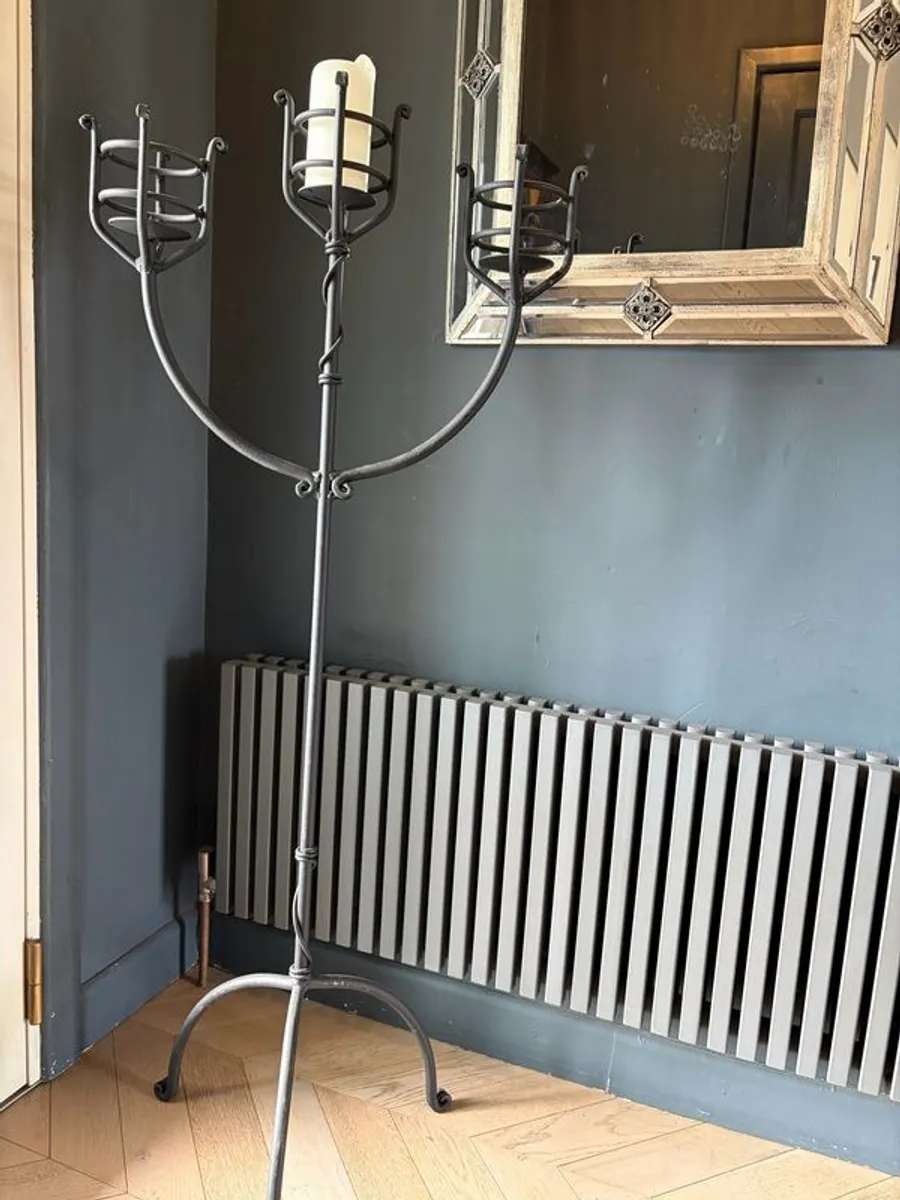 Cast Iron Candle Holder - Image 4