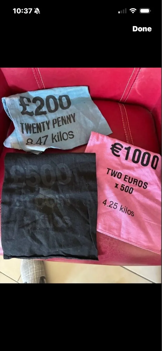Vintage Coin Bags - Image 1
