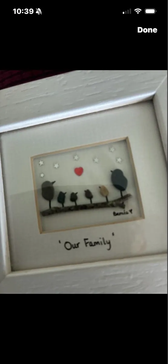 Our Family- Framed Stone Artwork - Image 4