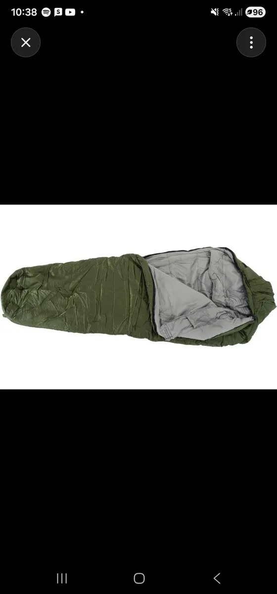 Mummy sleeping bag - Image 1