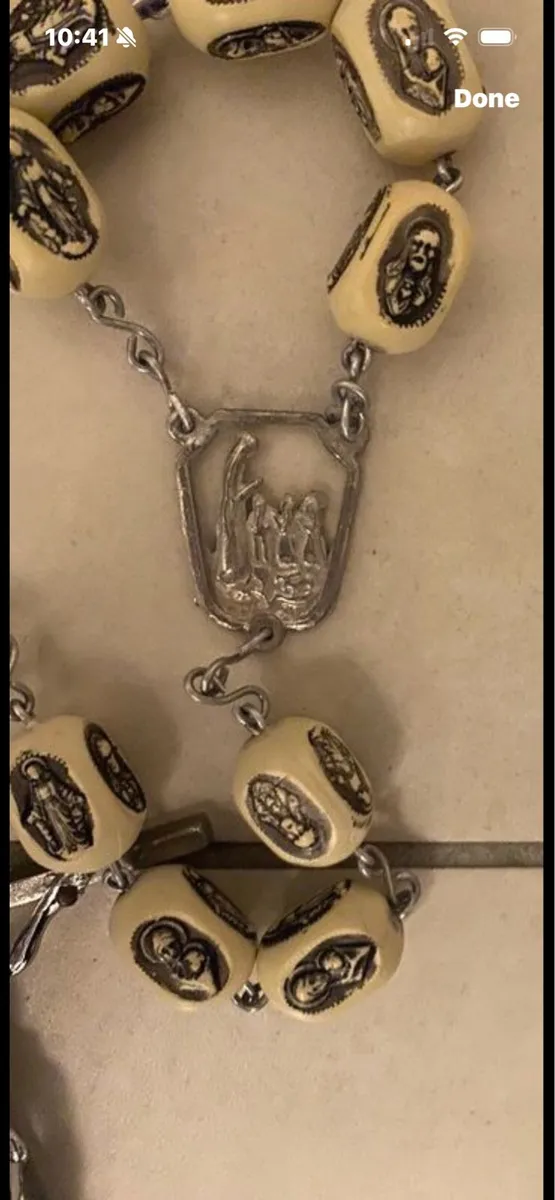 Very Rare Giant Size Rosary Beads - Image 4