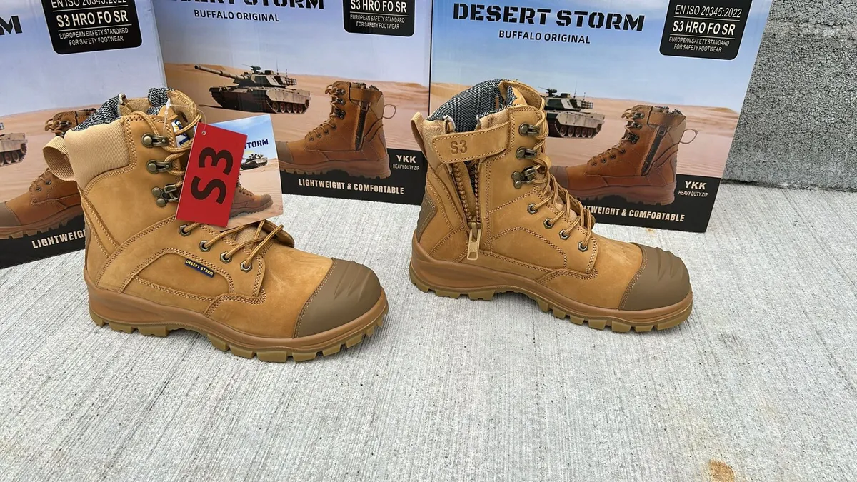 Desert Storm S3 heavy duty zip all sizes - Image 2