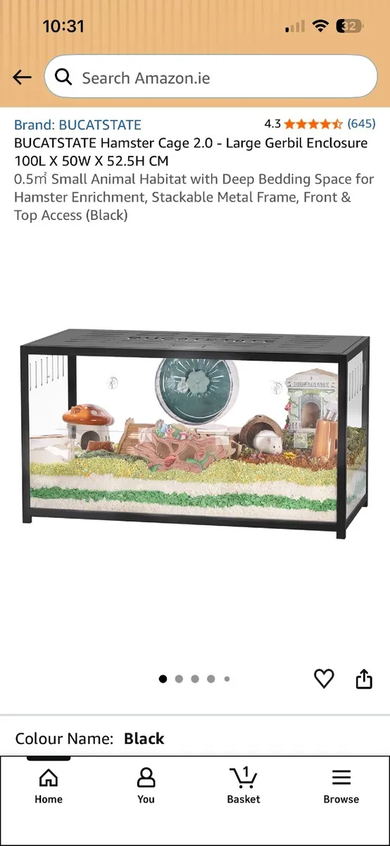Bucastate Hamster Cage - Image 1