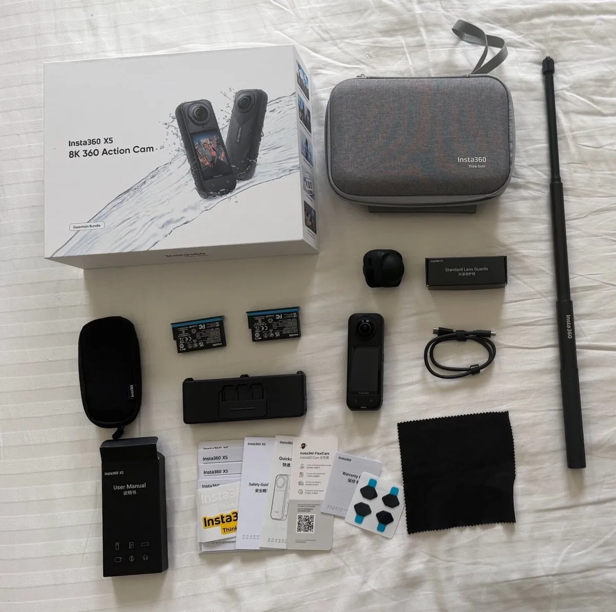 Insta360 X5 - Essentials Bundle (Complete Kit) - Image 1