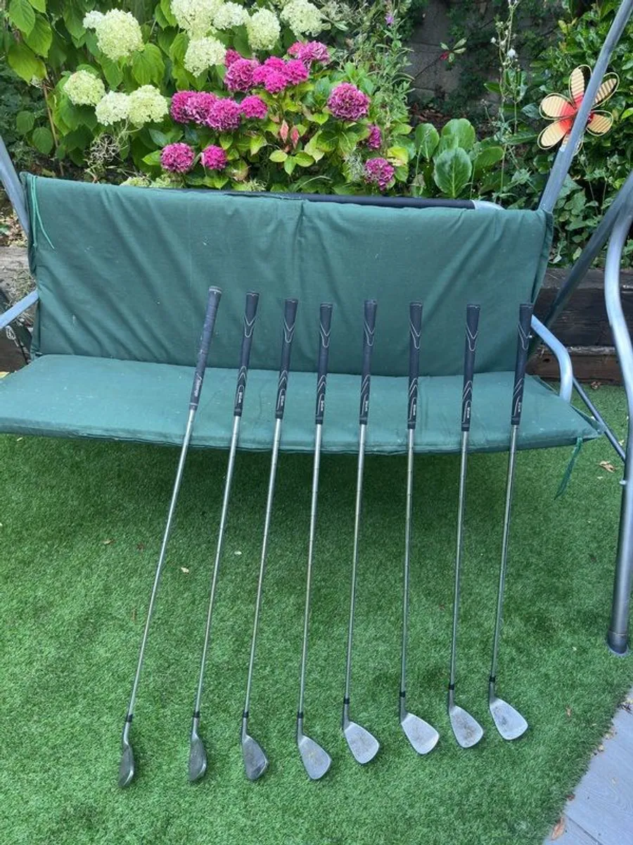 Left Handed Wilson Steel Irons Set SW - 5 Iron + Slazenger 3 Iron - Image 1