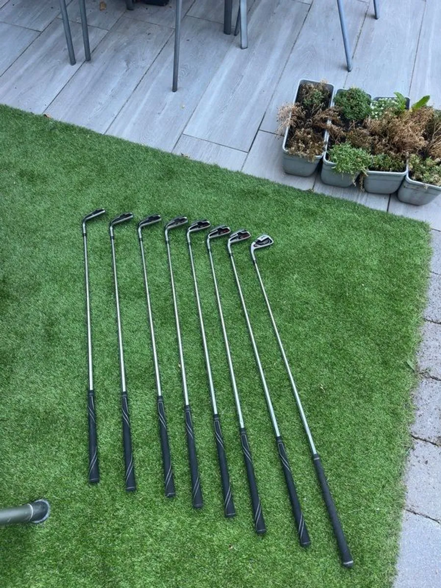 Left Handed Wilson Steel Irons Set SW - 5 Iron + Slazenger 3 Iron - Image 2