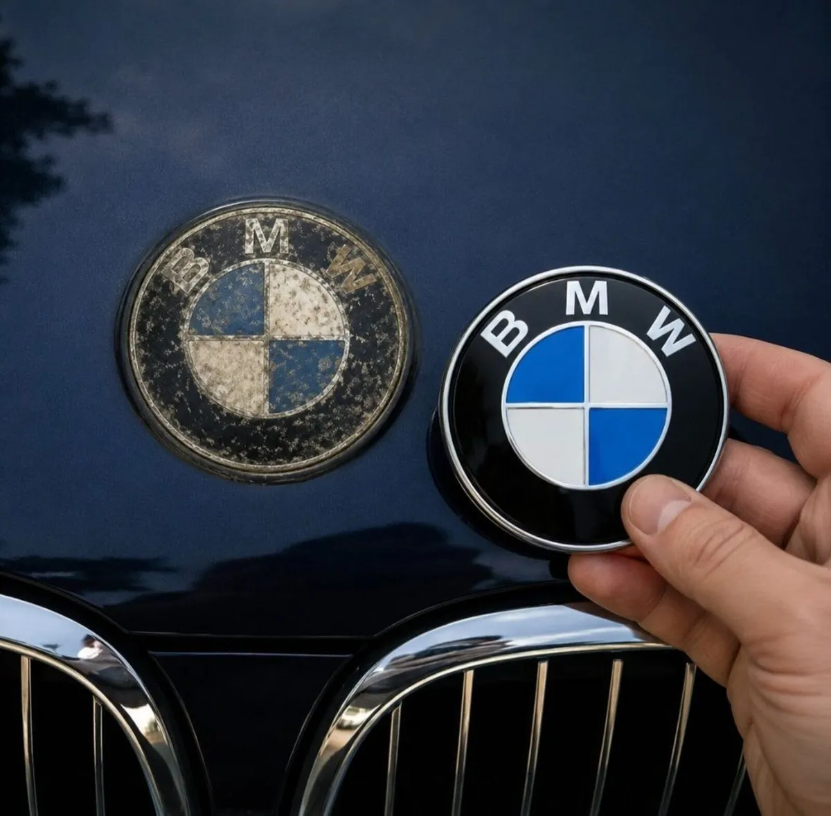 BMW Bonnet, Boot badge - FREE POST - Image 1