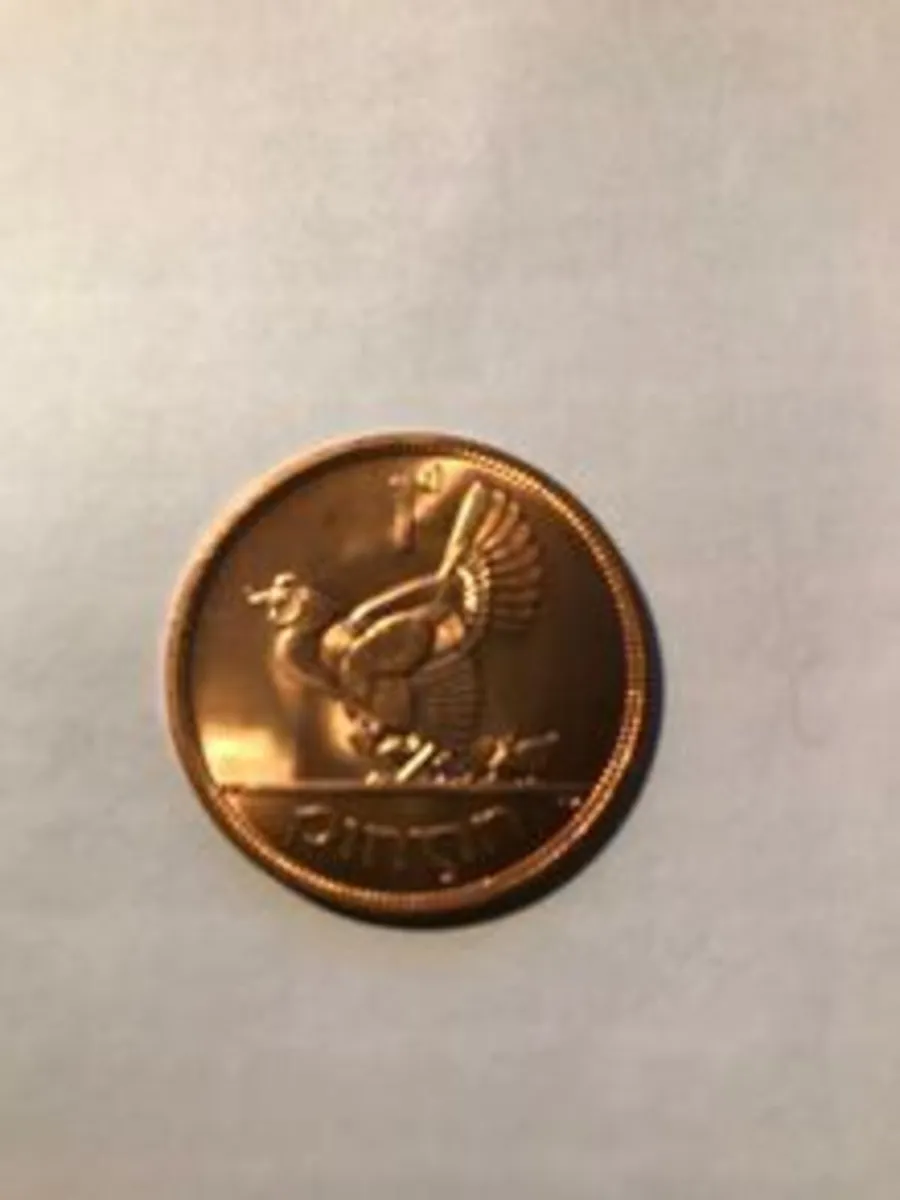 Irish One Penny Coin  1968