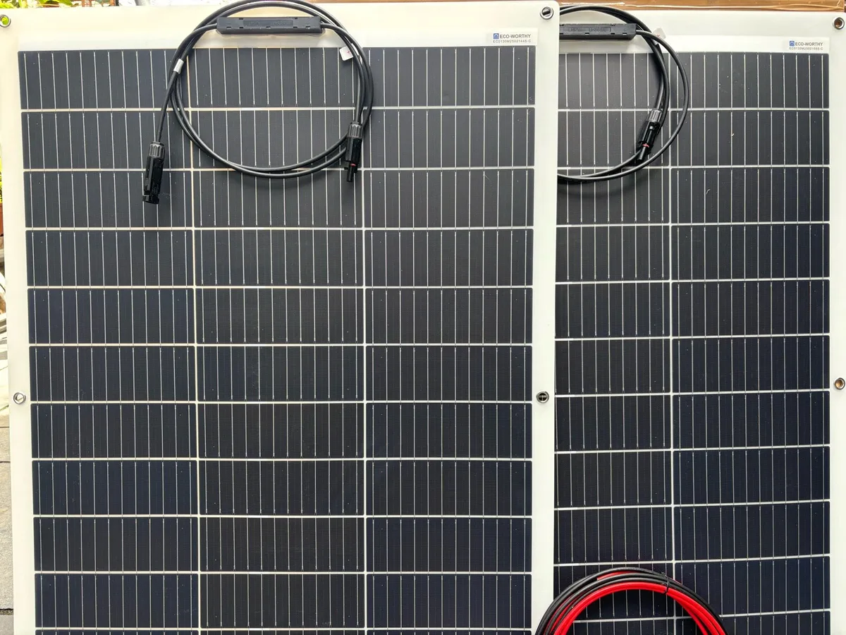 260W 12/24V Flexi Solar Panel Kit for Camper Boat - Image 1