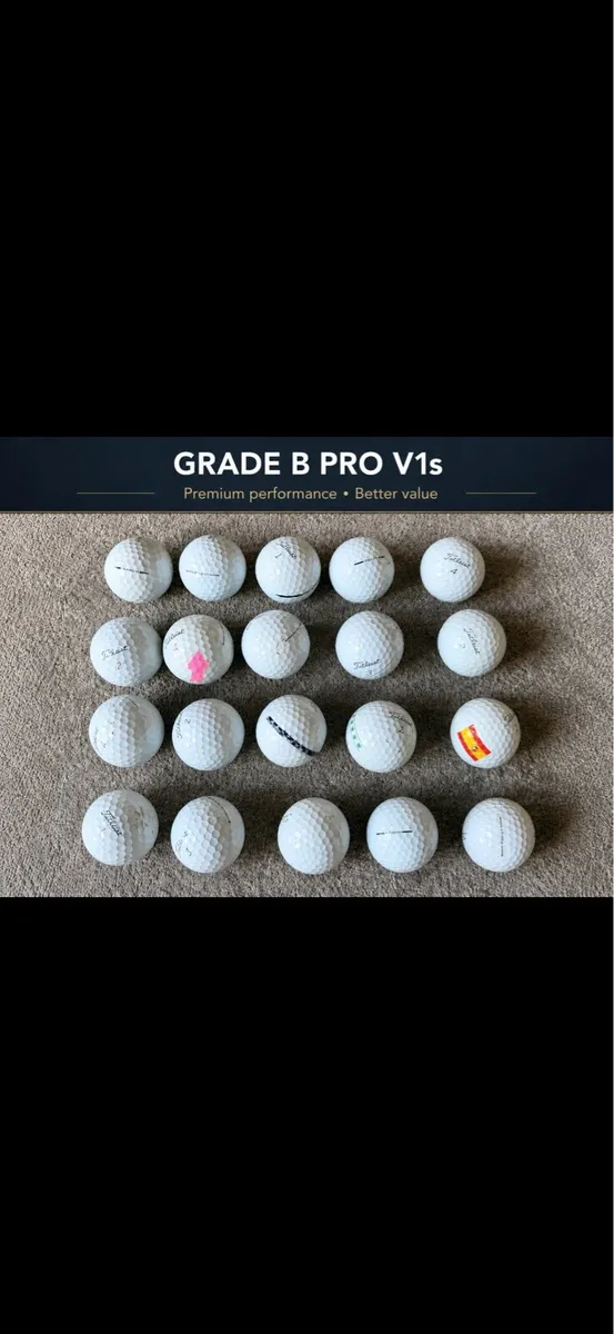 Grade B Pro V1 & Pro V1x Golf Balls