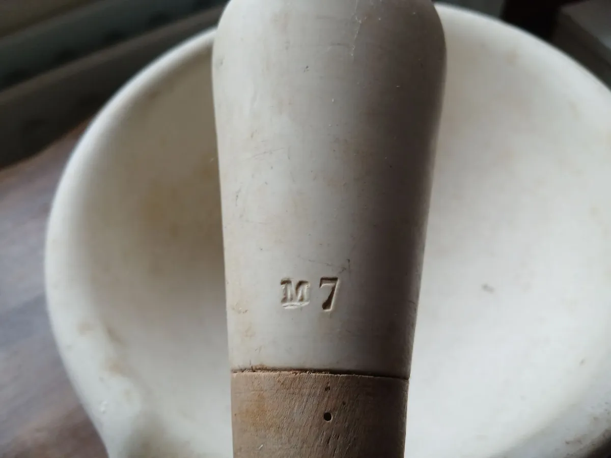 Antique Pestel and Mortar - Image 3