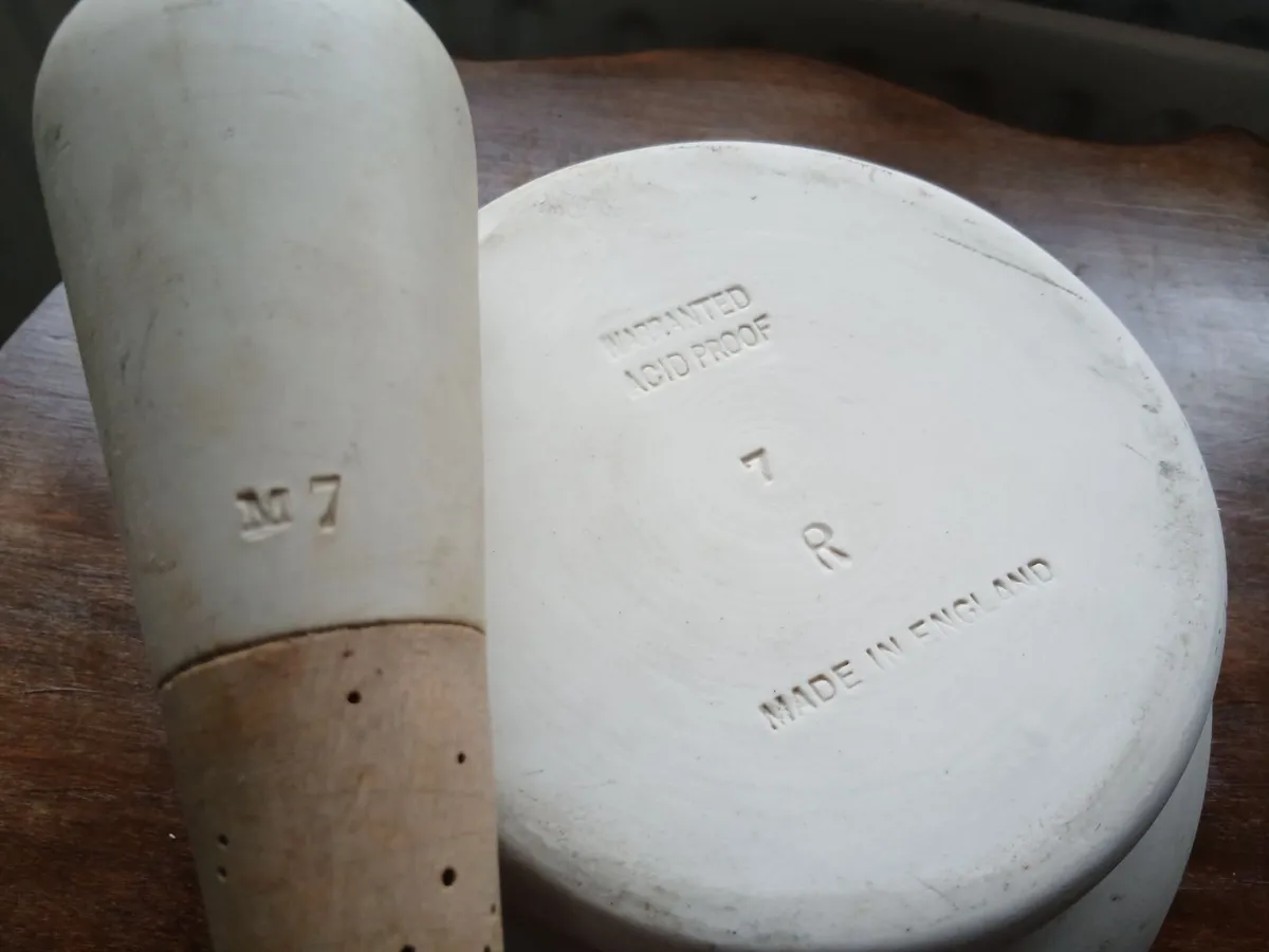Antique Pestel and Mortar - Image 4