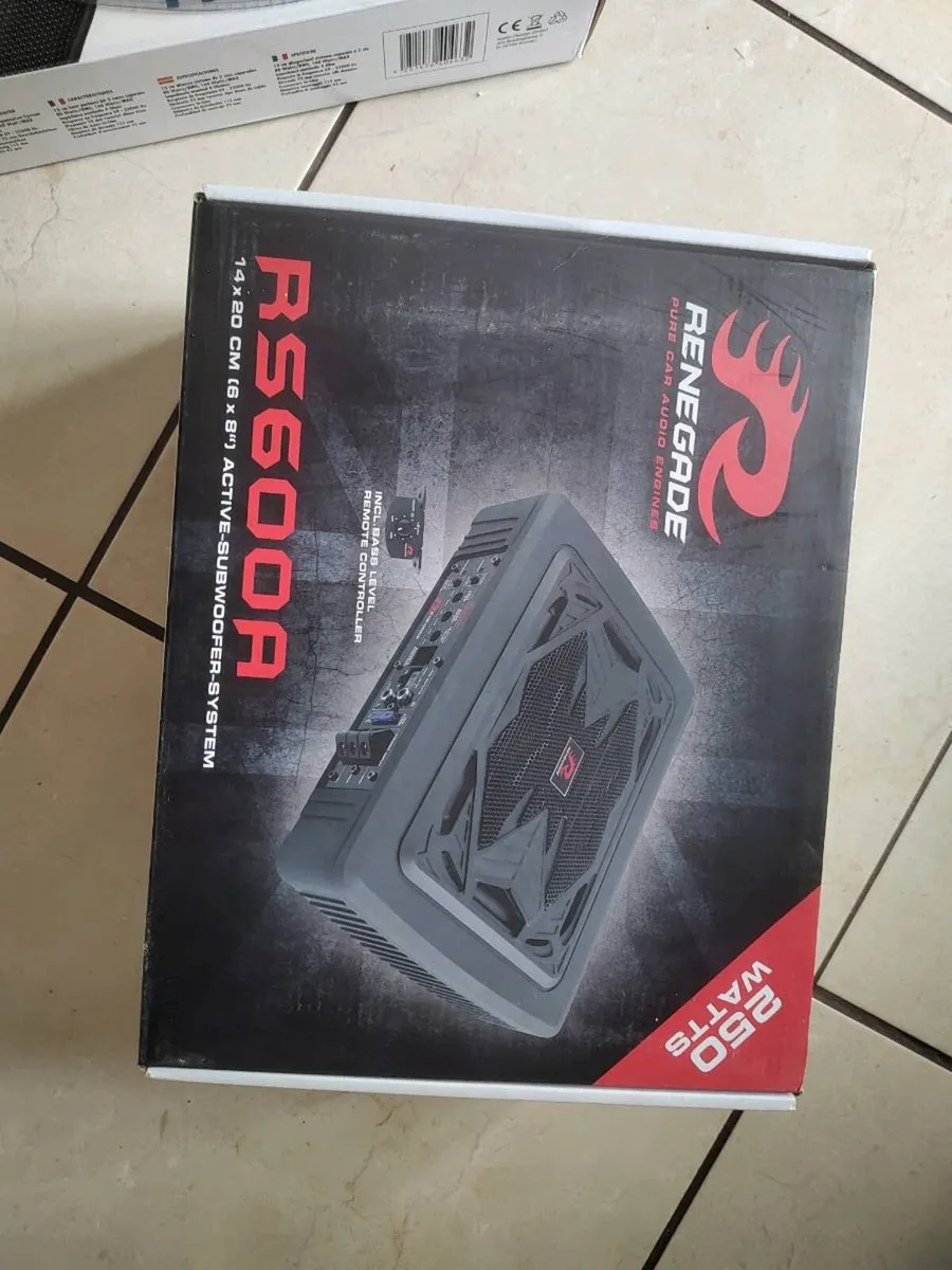 Renegade underseat Subwoofer - Image 1
