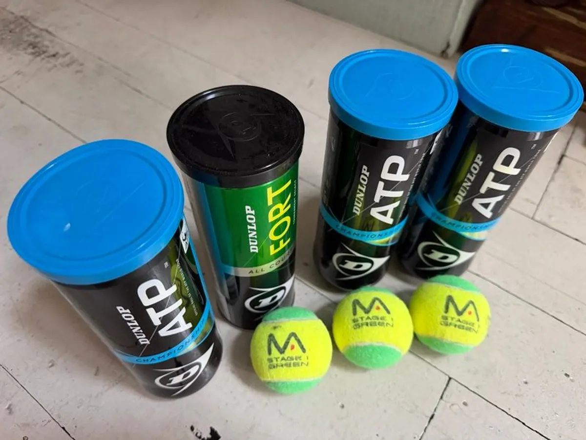 Tennis Balls - 4 unopened cannisters