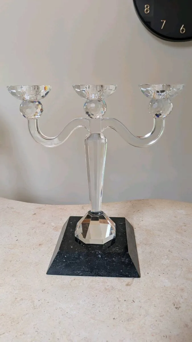 Candelabra - Cashel Living Crystal Candelabra - Image 2