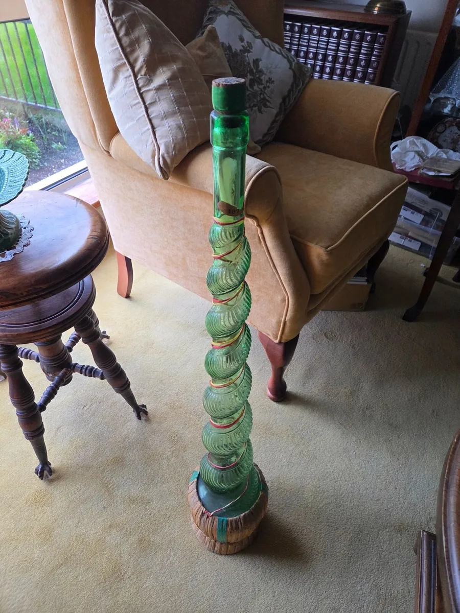 Antique Chianti Bottle - Image 1