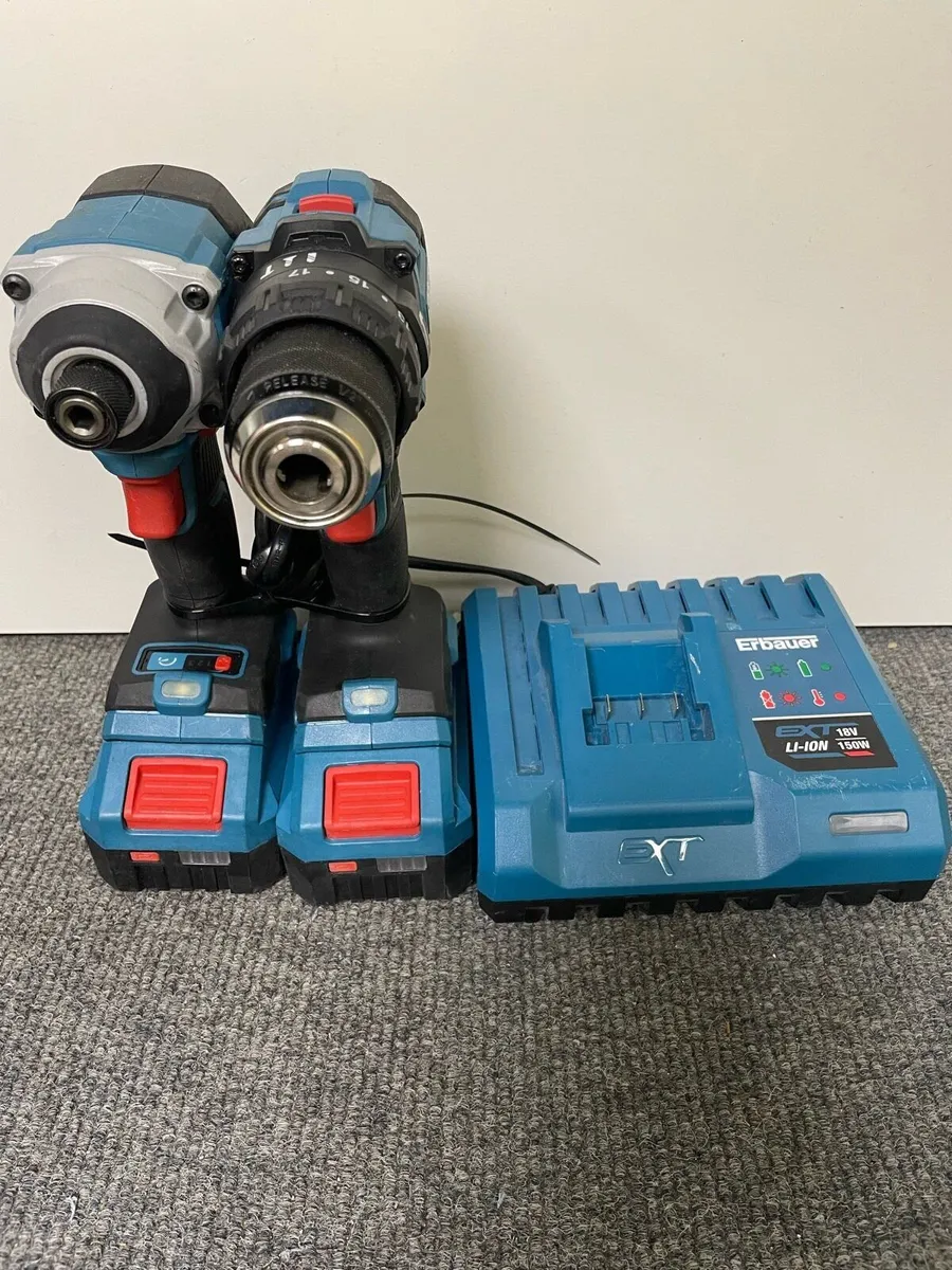 Erbaur Twin Set Combi Drill & Imapct Driver - Image 1