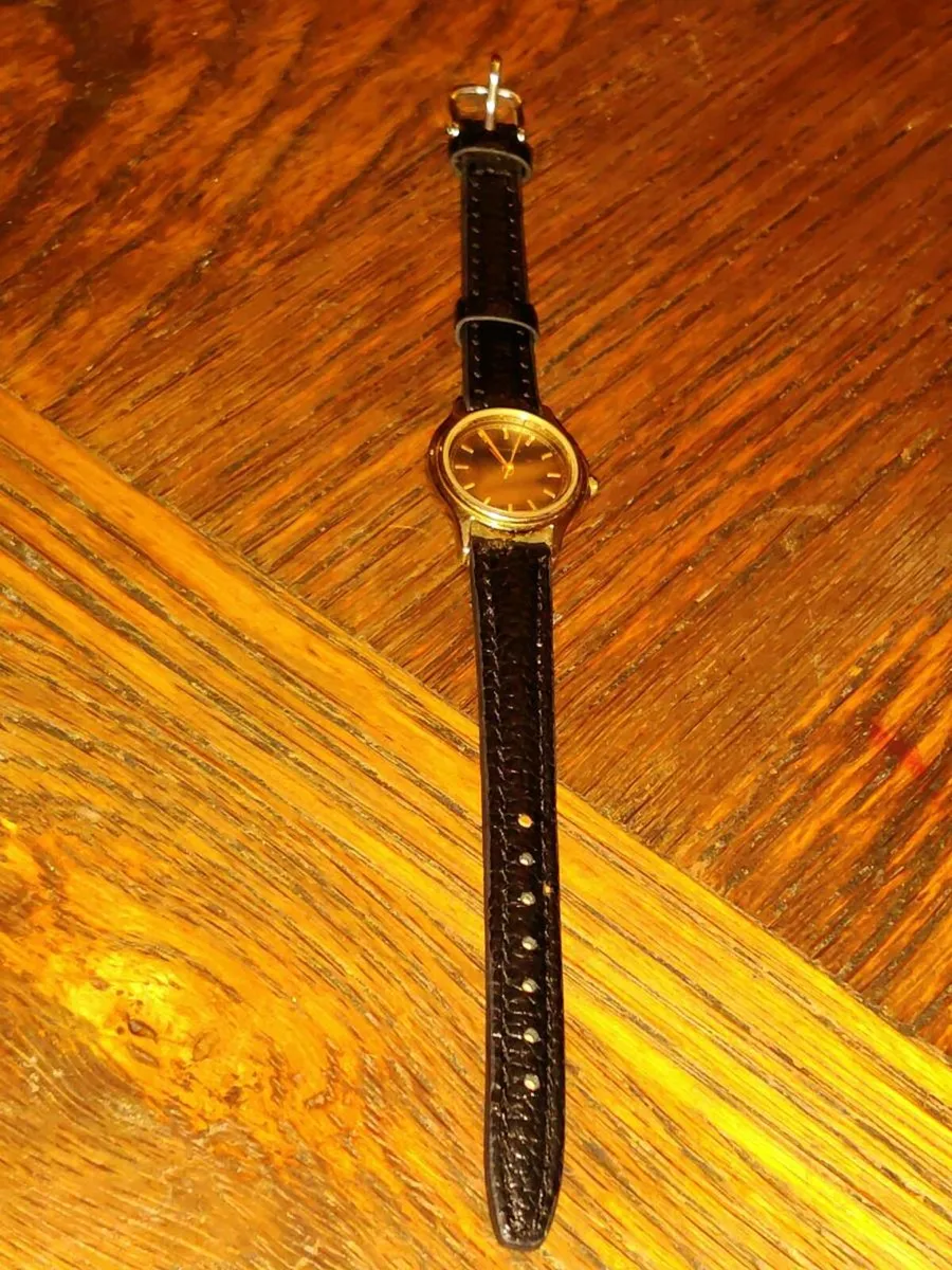 LARGE BLACK SECONDA, Huge New Unisex Working Watch - Image 4