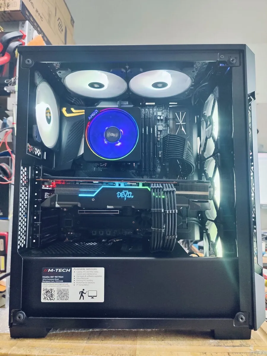 Custom Gaming PC Ryzen 7/32gb Ram/Radeon RX 5700 X - Image 2
