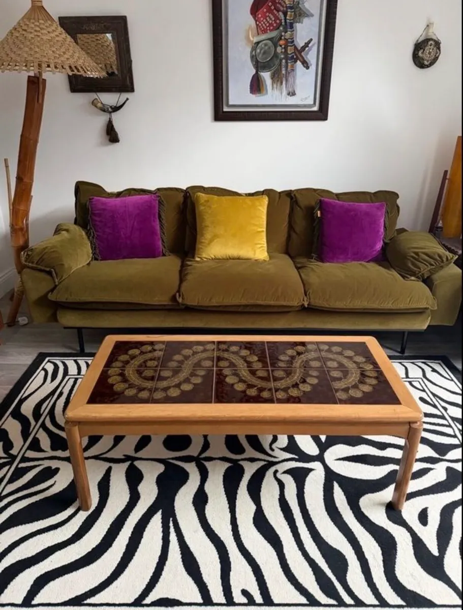 Mid Century Tiled Coffee Table - Image 1