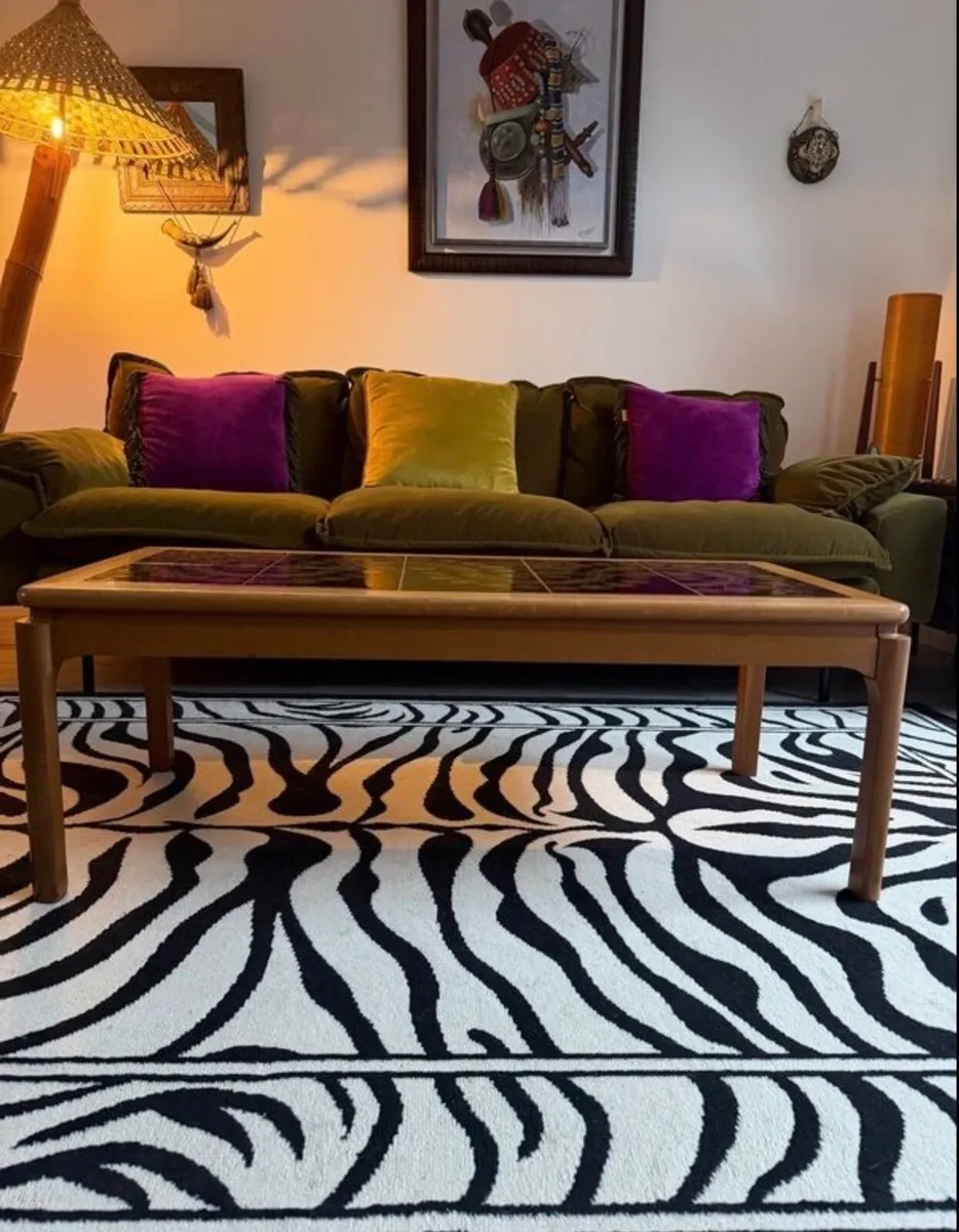 Mid Century Tiled Coffee Table - Image 4