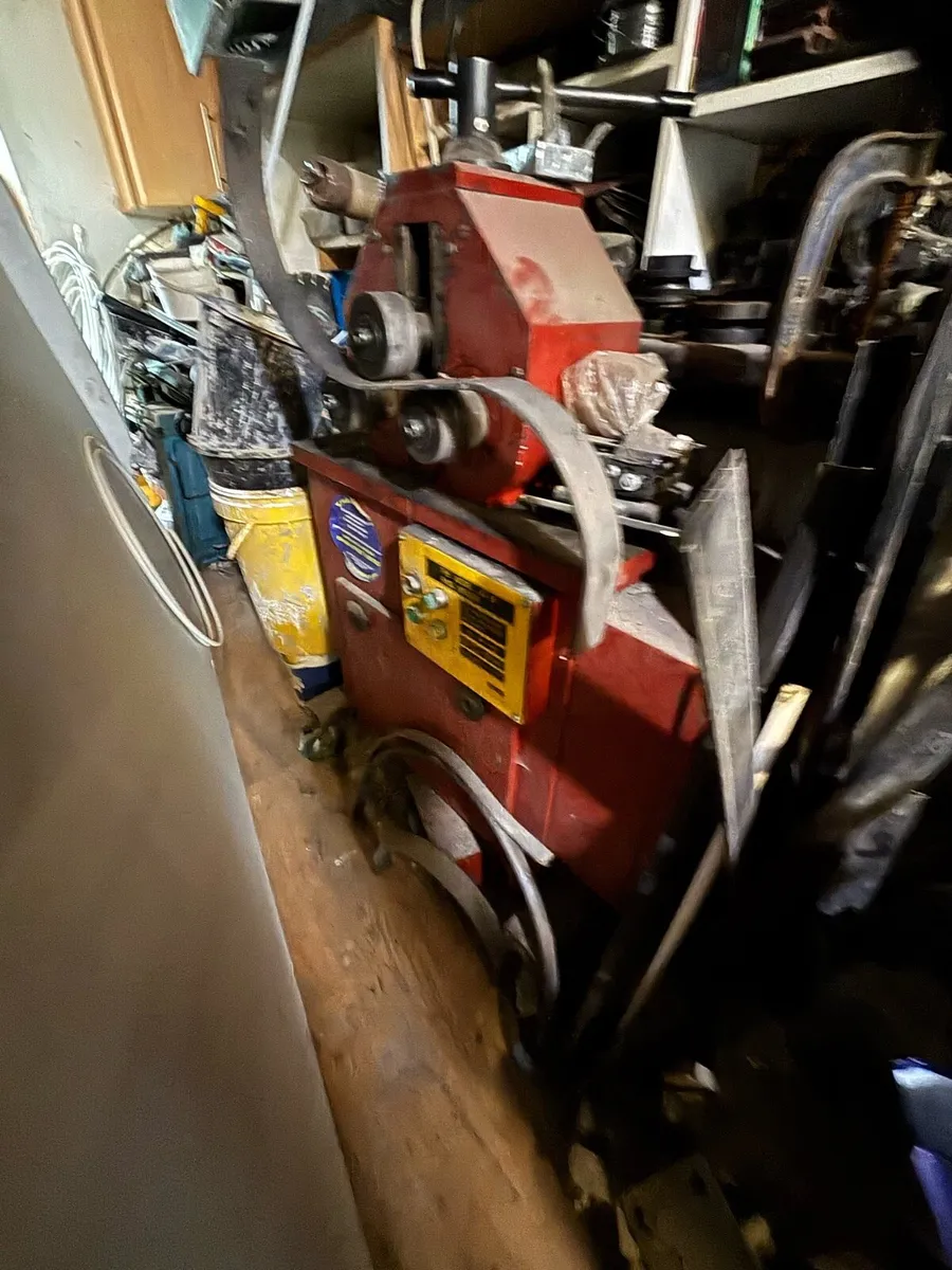 Powered ring roller machine.  Single or 3 phase - Image 1