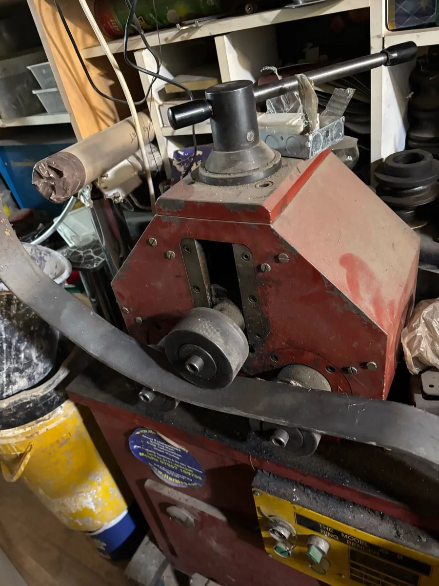 Powered ring roller machine.  Single or 3 phase - Image 2