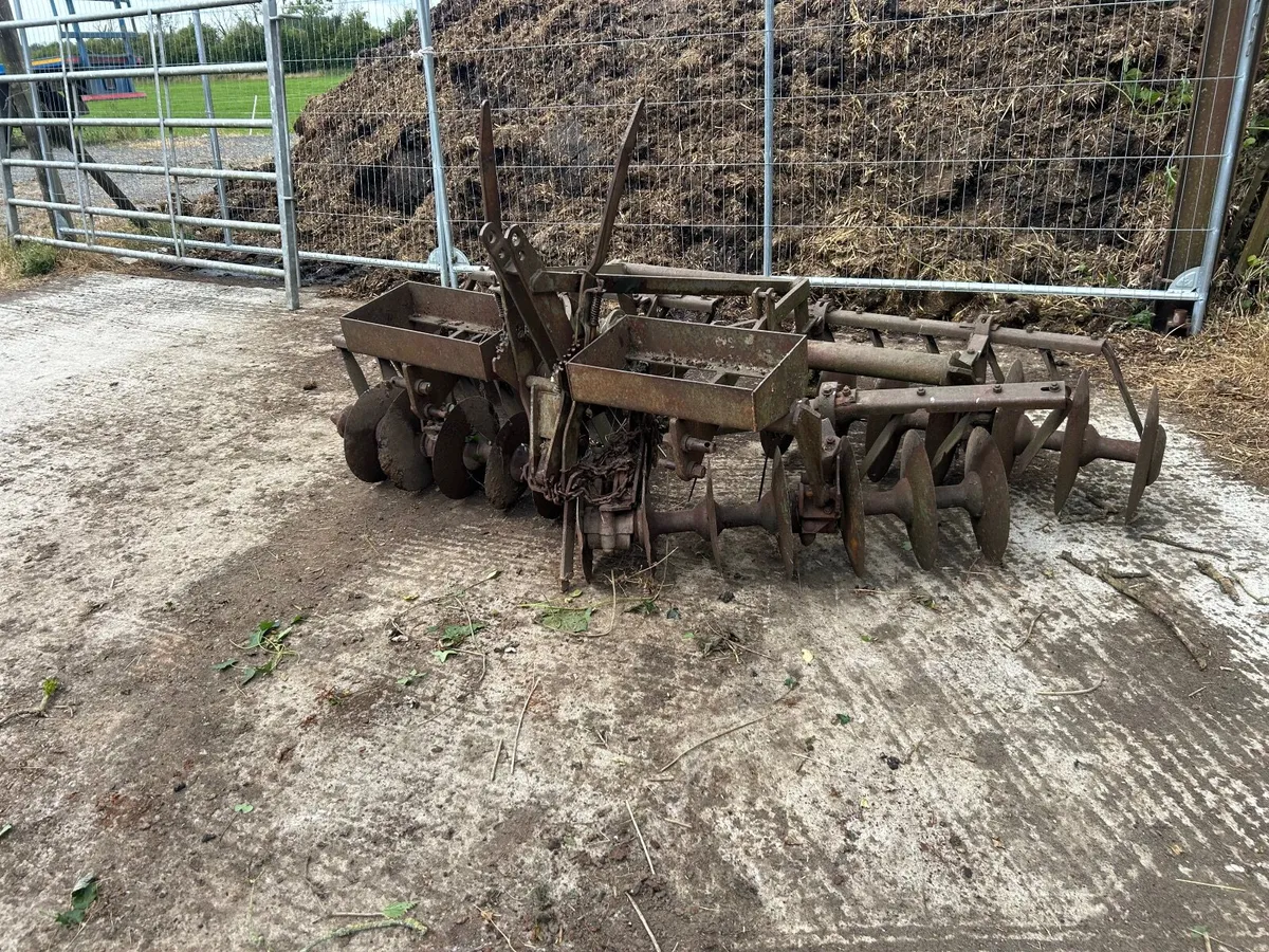 Vintage Ferguson Disc Harrow - Image 3