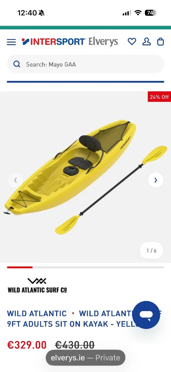 2 new Kayaks for sale - Image 1