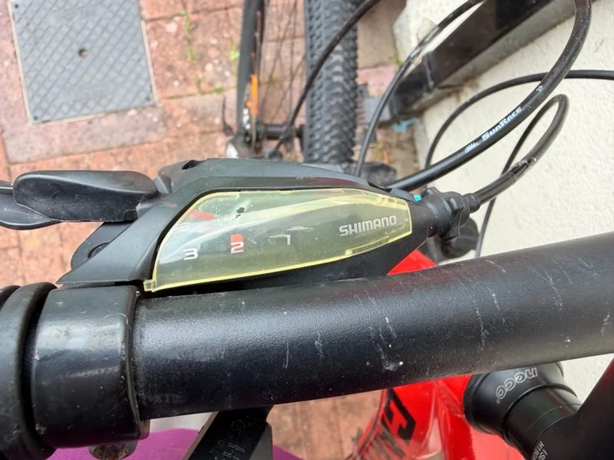 Kross Hexagon Mountain Bike Red (21-Speed) - Image 3