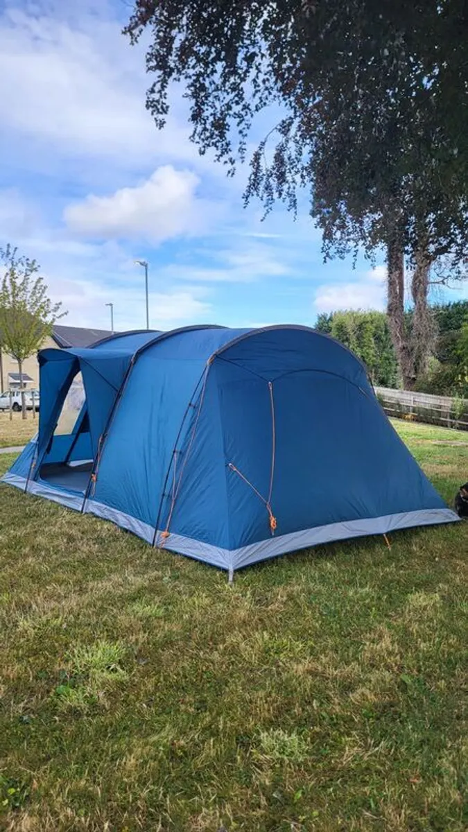 Vango Osiris 500, 4-5 man tent, ground sheet + carpet - Image 3