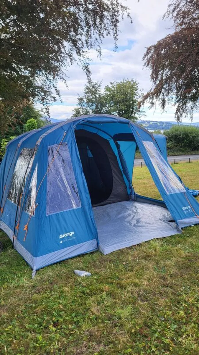Vango Osiris 500, 4-5 man tent, ground sheet + carpet - Image 4